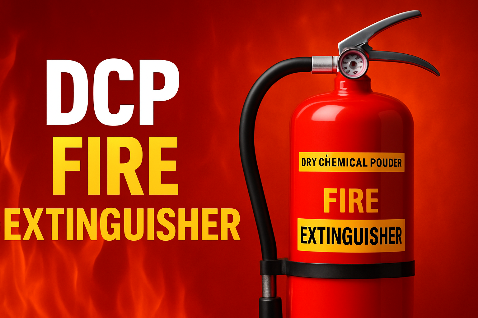 Dcp fire extinguisher also called multipurpose fire extinguisher