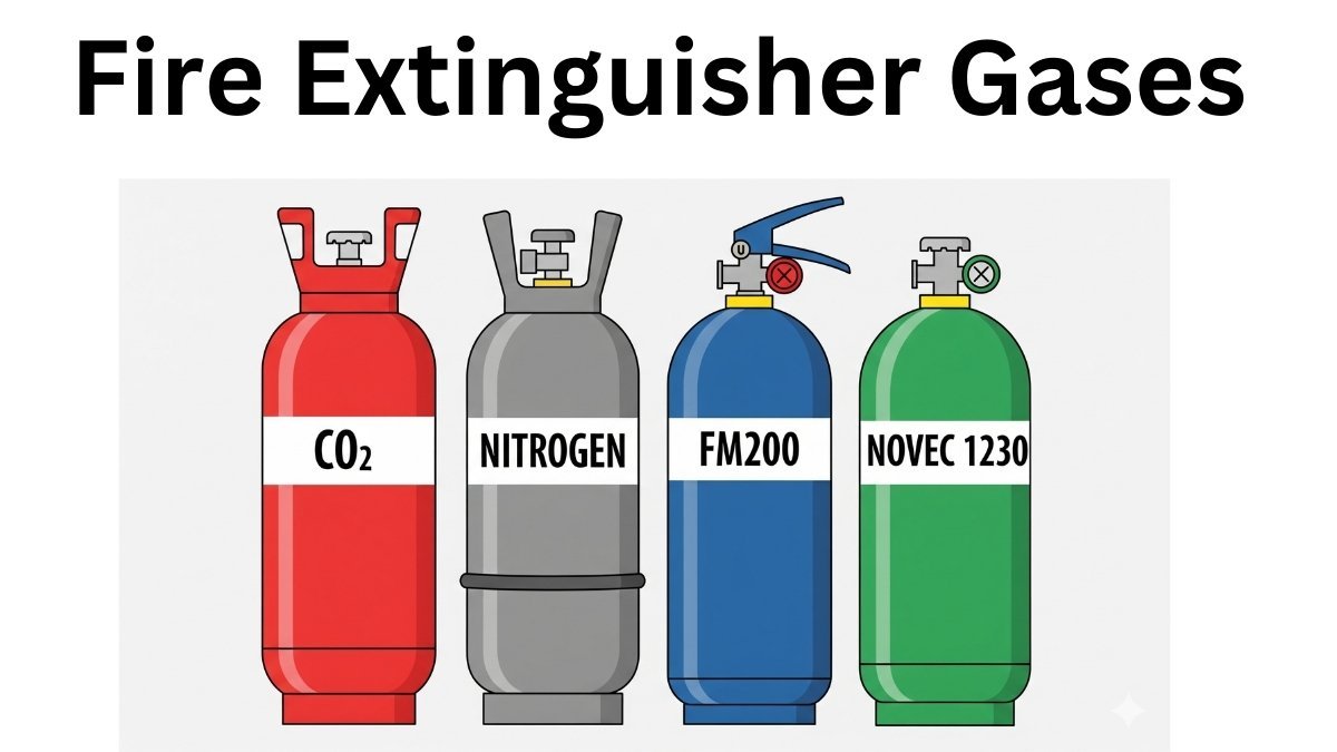 Type 4 of fire extinguisher gases