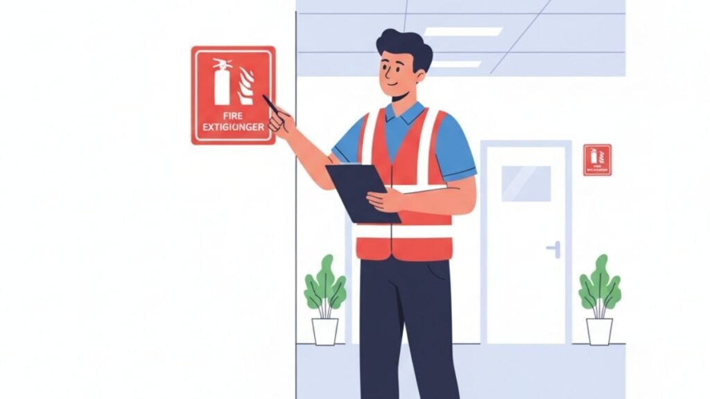 5 Key Fire Extinguisher Signs for Fire Safety 5 Routine checklist of fire extinguisher signs
