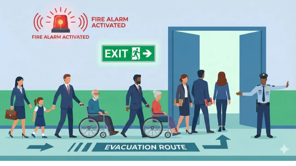 7 Must-Know Fire Alarm System in Hindi – Types & IS Code 2 Importance of Fire Alarm System for life safety aur early evacuation