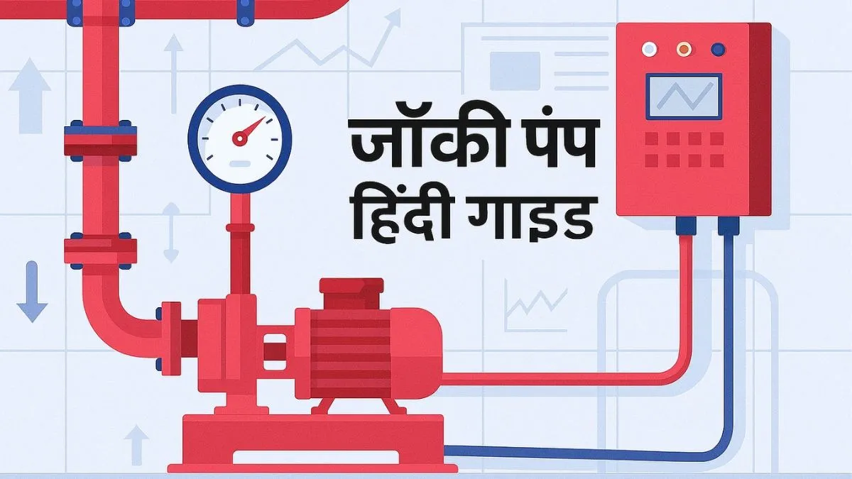 Jockey Pump Hindi Guide – Working, Pressure Setting & Troubleshooting
