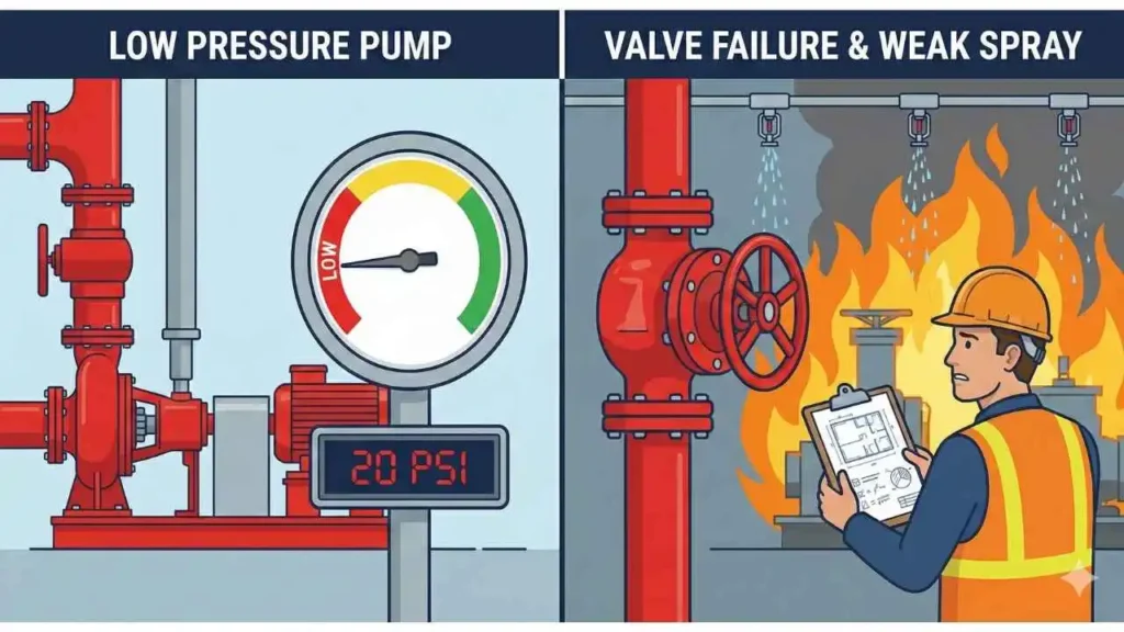 Deluge Valve water pressure design failure