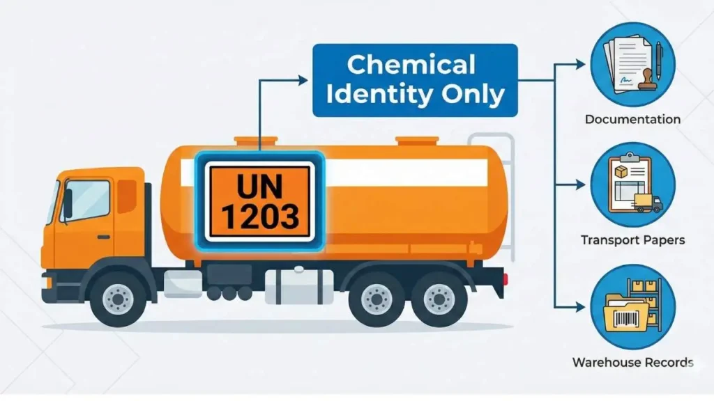 UN Number क्या बताता है और emergency में क्यों पर्याप्त नहीं होता?